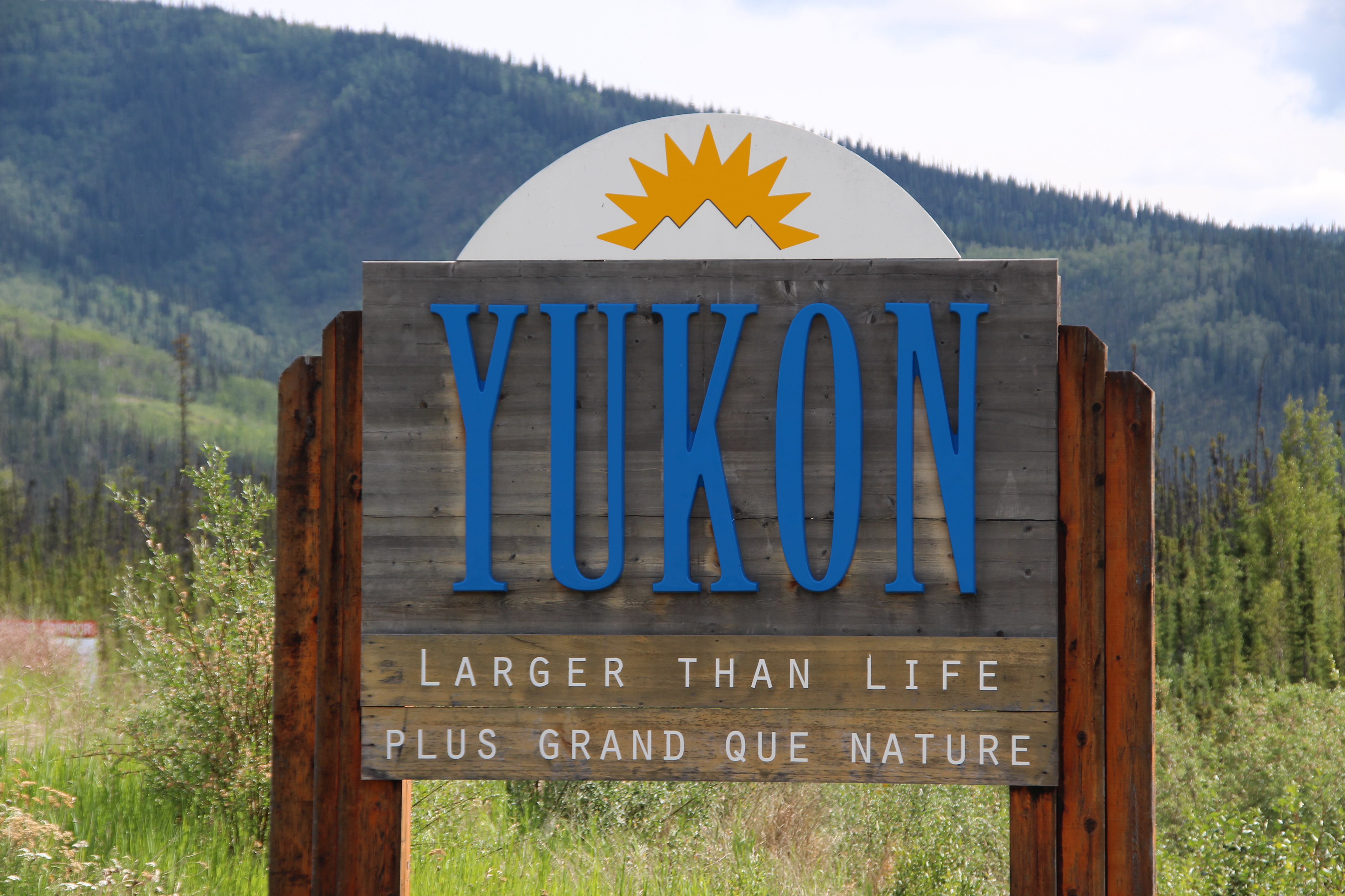 Schild Yukon