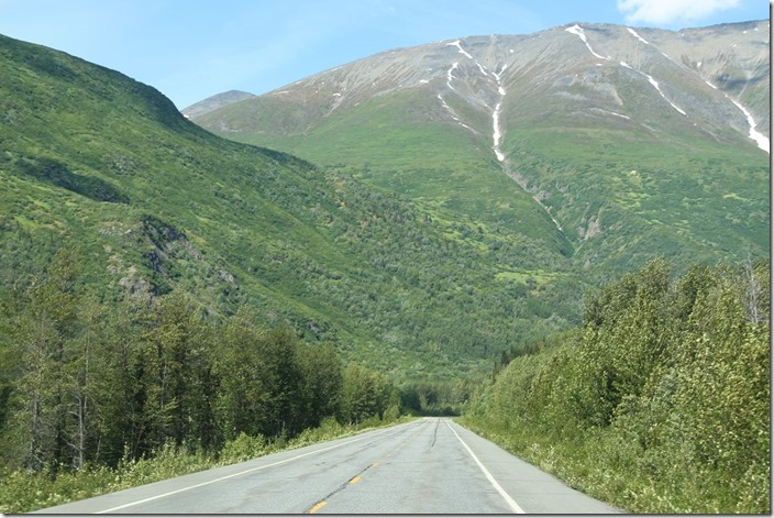 Alaska Highway bei Tok