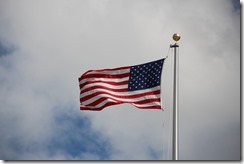 US Banner am White Pass