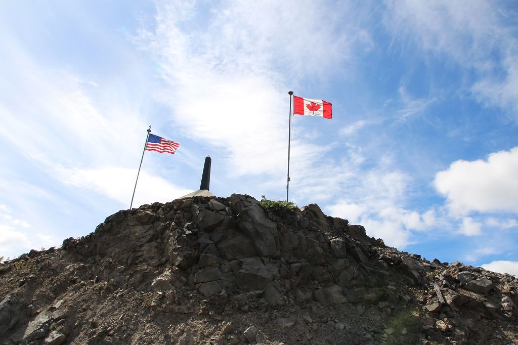 Banner am White Pass