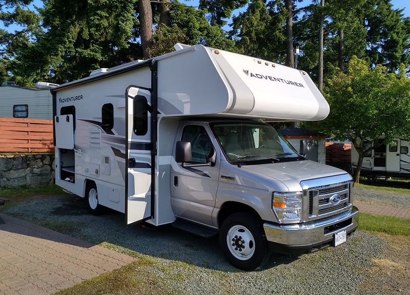 unser Camper in Victoria